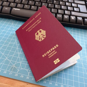 Mein neuer Reisepass